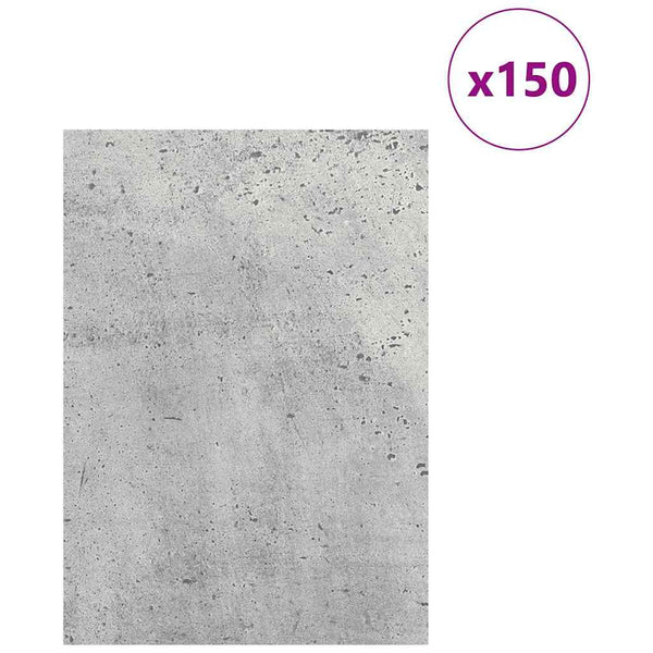 Deko Platten Beton Grau 150 Stk.