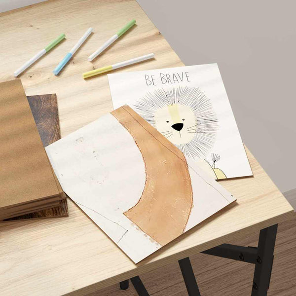 vidaXL Plaques décoratives 12 pcs Chêne fumé 21 x 30 x 0,27 cm
