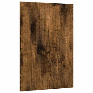 vidaXL Plaques décoratives 50 pcs Chêne fumé 21 x 30 x 0,27 cm