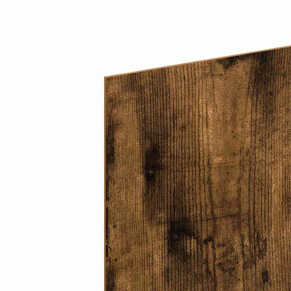 vidaXL Plaques décoratives 150 pcs Chêne fumé 21 x 30 x 0,27 cm