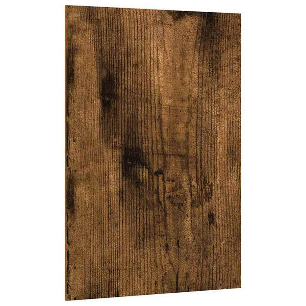 vidaXL Plaques décoratives 150 pcs Chêne fumé 21 x 30 x 0,27 cm