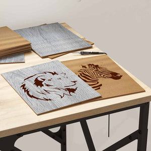 Deko Platten Sonoma Grau 12 Stk. 21x30cm