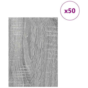 Deko Platten Sonoma Grau 21x30cm, 50 Stk.