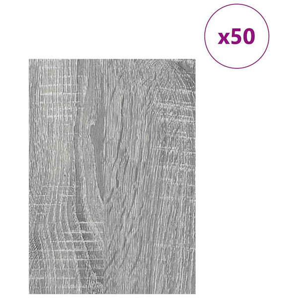 Deko Platten Sonoma Grau 21x30cm, 50 Stk.