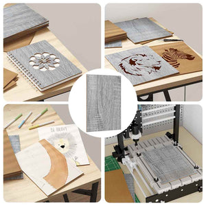 Deko Platten Sonoma Grau, 150 Stk.