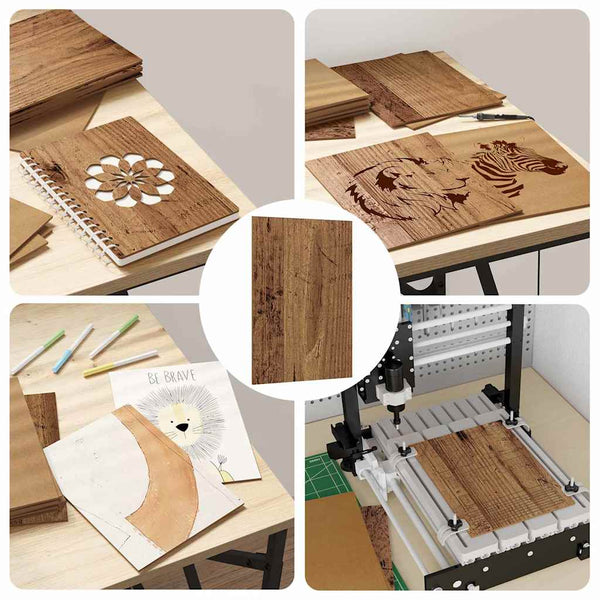 Deko Platten Altholz, 50 Stk.