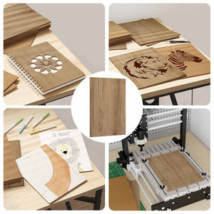 Deko Platten Artisan-Eiche, 12 Stk.