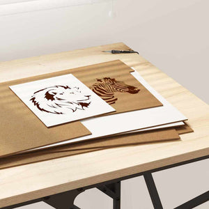Deko Platten Weiß 30x42cm, 50 Stk.