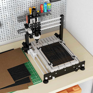 Deko Platten Schwarz Eiche 12 Stk.