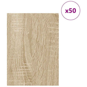 Deko Platten Sonoma-Eiche 50 Stk.