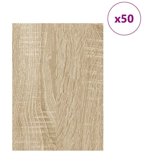 Deko Platten Sonoma-Eiche 50 Stk.