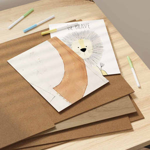 Deko Holzplatten Artisan-Eiche, 12 Stk.