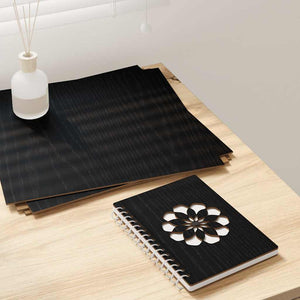 Deko Platten Schwarz Eiche 30x30cm 12 Stk