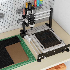 Deko Platten Schwarz Eiche 30x30cm 12 Stk