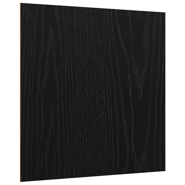 Deko Platten Eiche Schwarz 30x30cm, 50 Stk