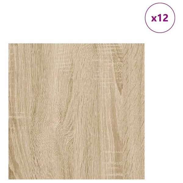 Deko Platten Sonoma-Eiche 12 Stk