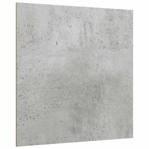 vidaXL Dalles décoratives 50 pcs Béton Gris 30 x 30 x 0,27 cm Bois d'ingénierie
