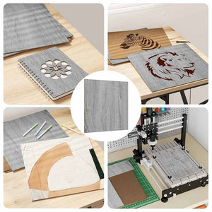 Deko Platten Grau Sonoma 30x30cm 12 Stk