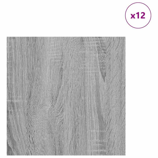 Deko Platten Grau Sonoma 30x30cm 12 Stk