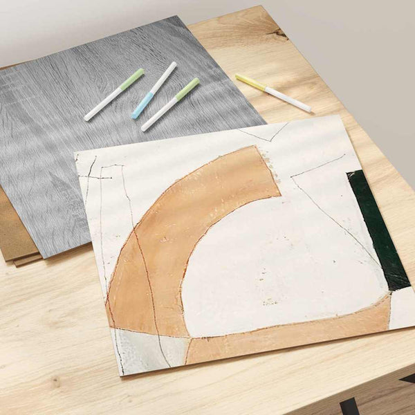 Deko Platten Sonoma Grau 30x30cm, 50 Stk