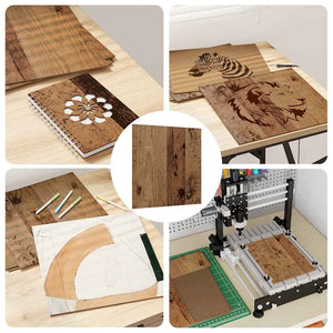 Deko Platten Altholz 30x30cm 12er Set