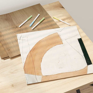 Dekoplatten Artisan-Eiche 30x30 cm, 12 Stk