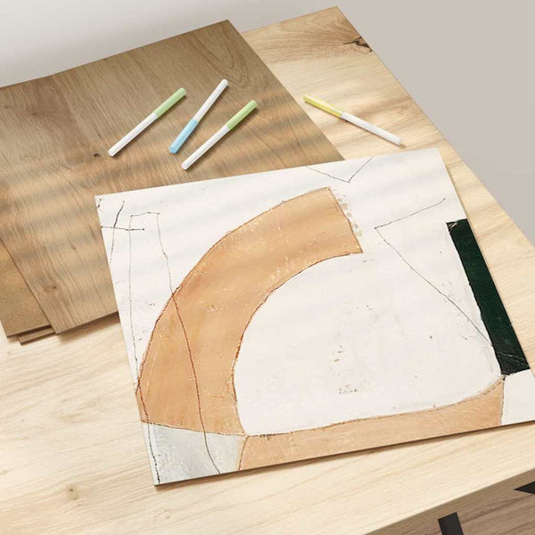 Deko Platten Artisan-Eiche 30x30cm, 50 Stk.