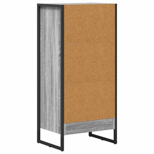 Bücherregal Grau Sonoma 40x30x86,5cm