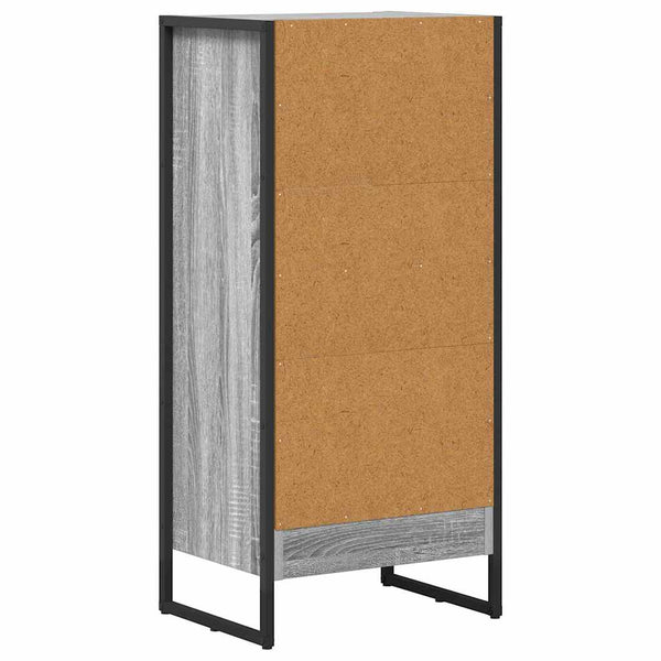 Bücherregal Grau Sonoma 40x30x86,5cm
