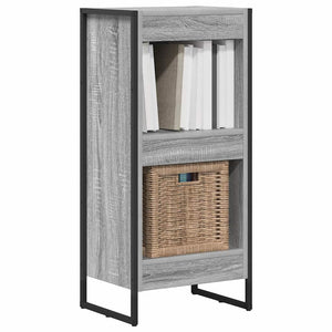 Bücherregal Grau Sonoma 40x30x86,5cm