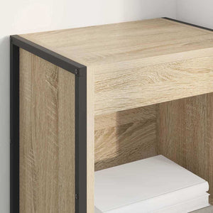 Bücherregal Sonoma Holzwerkstoff 40x30x121 cm