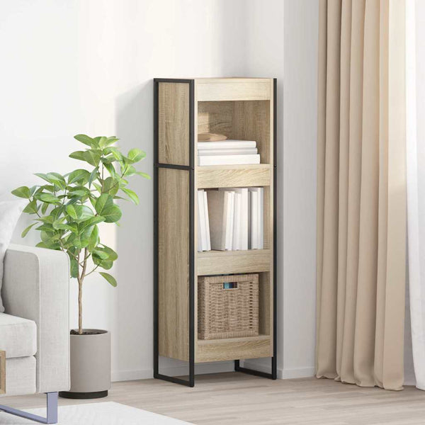 Bücherregal Sonoma Holzwerkstoff 40x30x121 cm