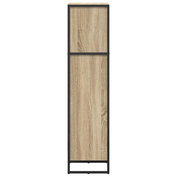 Bücherregal Sonoma Holzwerkstoff 40x30x121 cm