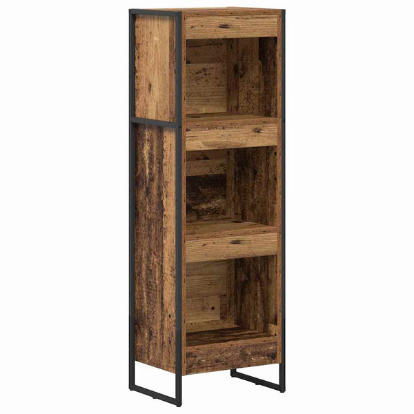 Bücherregal Altholz 121 cm