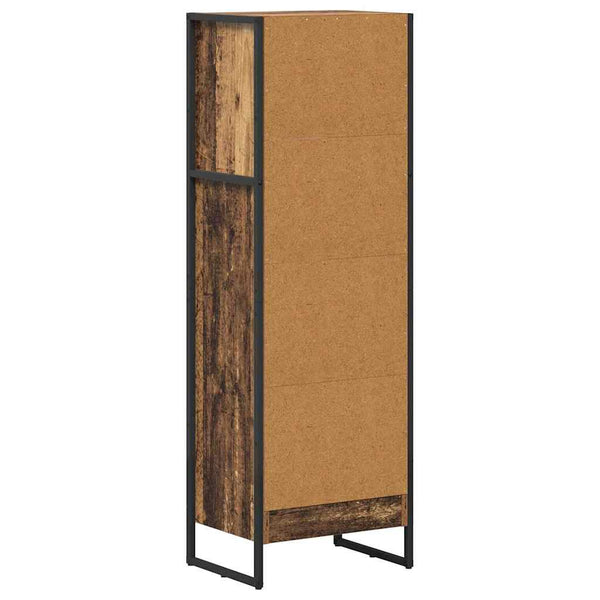 Bücherregal Altholz 121 cm
