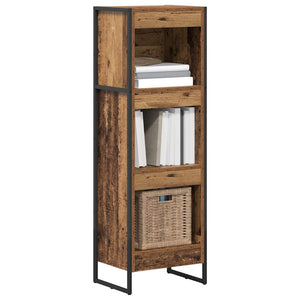 Bücherregal Altholz 121 cm
