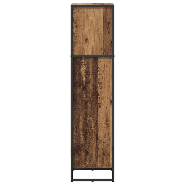 Bücherregal Altholz 121 cm