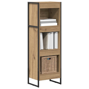 Bücherregal Eiche 40x30x121 cm
