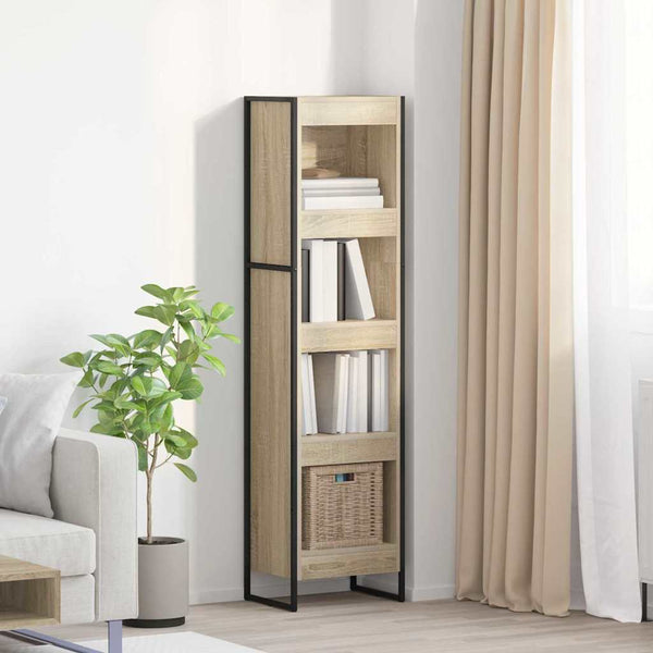 Sonoma Bücherregal, Holzwerkstoff, 155 cm