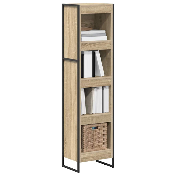 Sonoma Bücherregal, Holzwerkstoff, 155 cm
