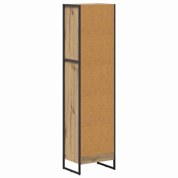 Bücherregal Eiche 40x30x155cm