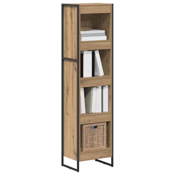 Bücherregal Eiche 40x30x155cm