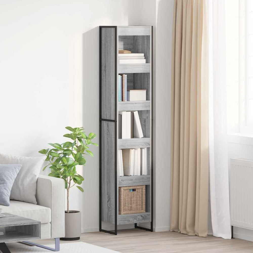Bücherregal Graues Sonoma 189,5 cm