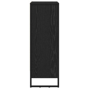vidaXL Bibliothèque Chêne Noir 60 x 30 x 86,5 cm