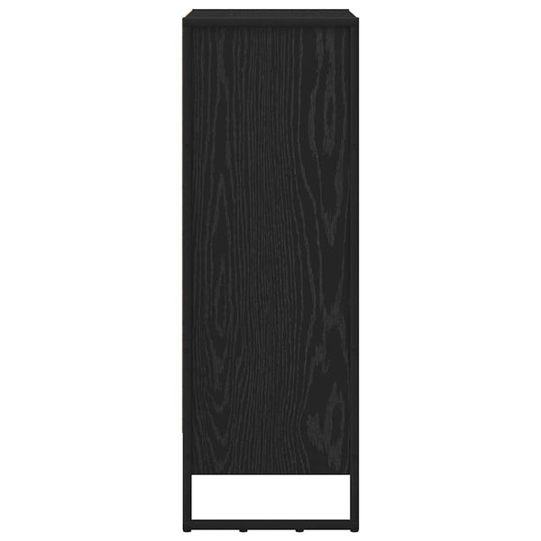 vidaXL Bibliothèque Chêne Noir 60 x 30 x 86,5 cm