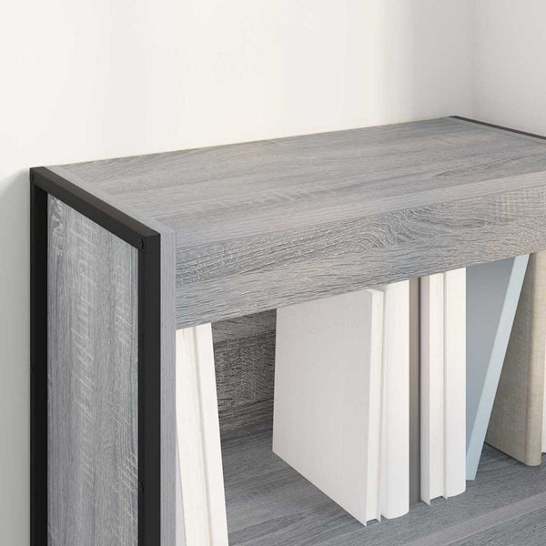 Bücherregal Sonoma Grau 60x86,5 cm