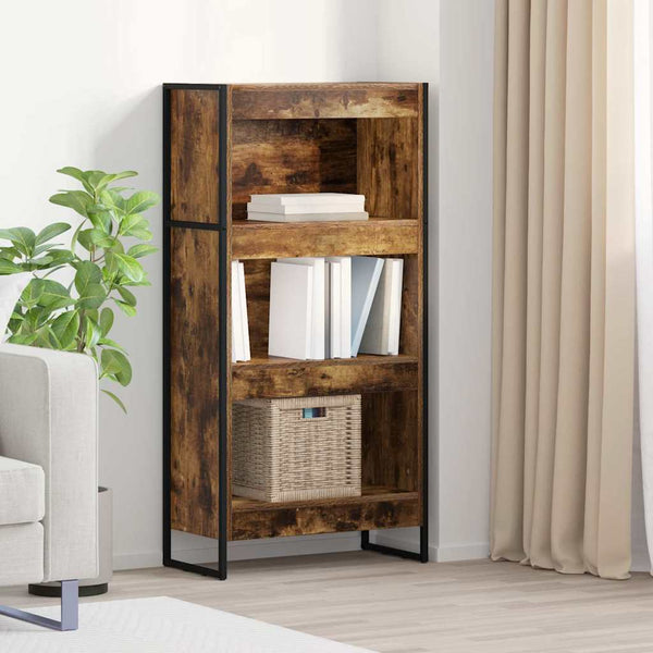 Bücherregal Raucharbe 60x30x121 cm