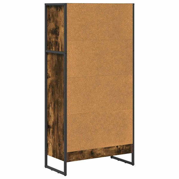 Bücherregal Raucharbe 60x30x121 cm