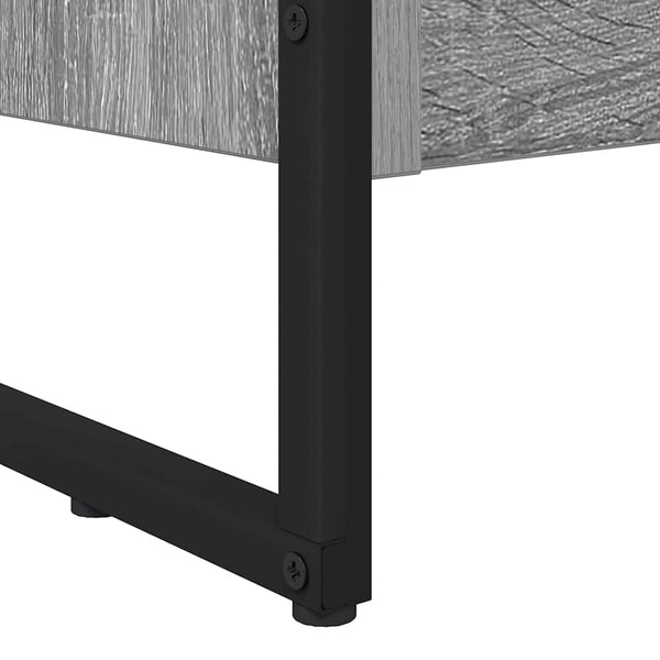 Bücherregal Sonoma Grau 60x30x121cm