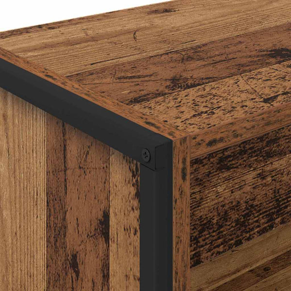 Bücherregal Altholz 60x30x121cm